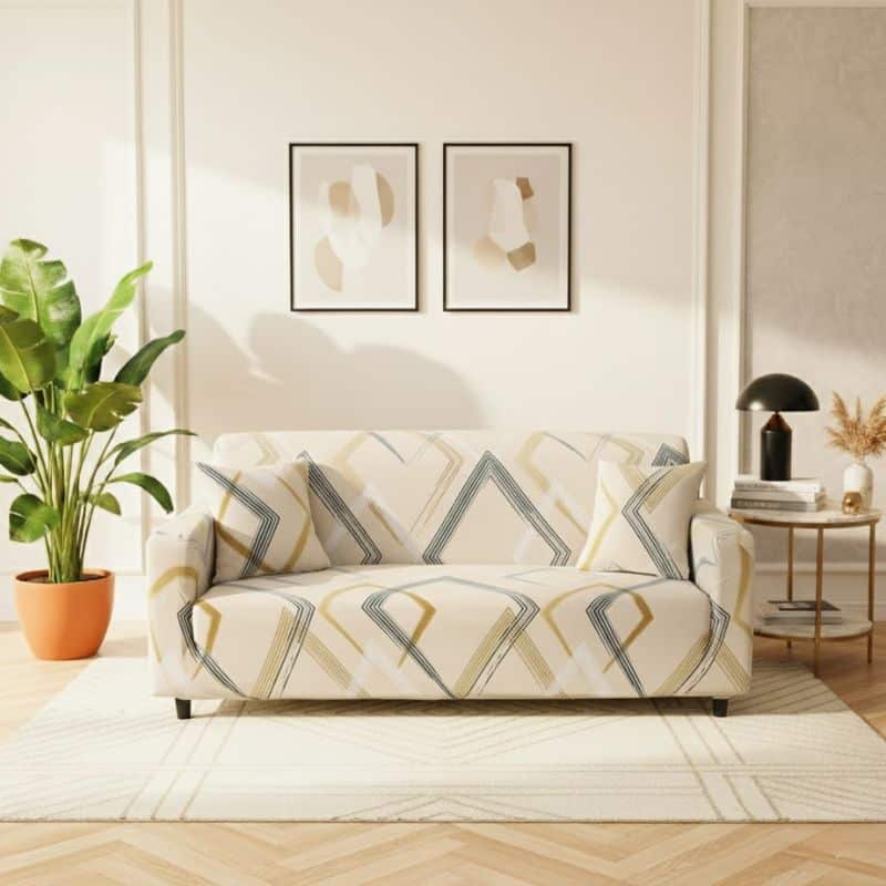 Housse de Canapé 3 Places Extensible Confortable Housse de Canapé 3 Places Extensible Confortable