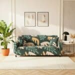 Housse de Canapé 3 Places Extensible Inspiration Nature