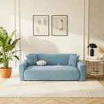 Housse De Canapé 3 Places Extensible En Tissu Épais Anti-Griffure Et Lavable