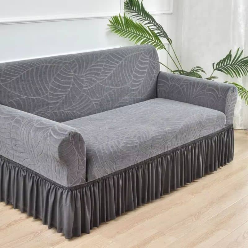 Housse De Canapé Déperlante Avec Jupe Élégante Et Imperméable Housse De Canapé Déperlante Avec Jupe Élégante Et Imperméable