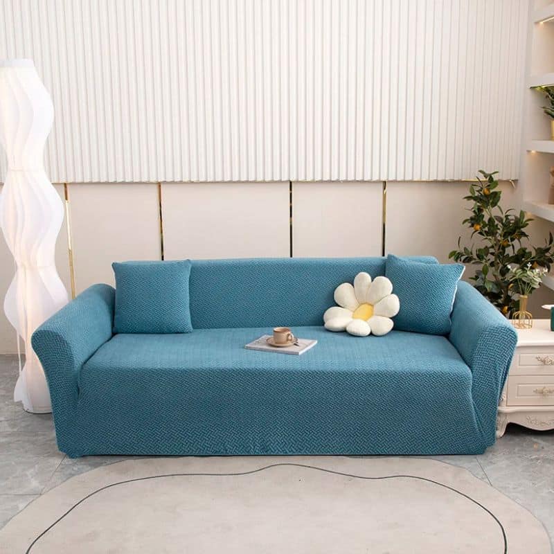 Housse de Canapé 3 Places Extensible en Jacquard Housse de Canapé 3 Places Extensible en Jacquard