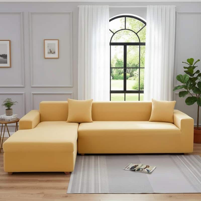 24-1 Housse De Canapé Déperlante Imperméable Et Facile À Nettoyer