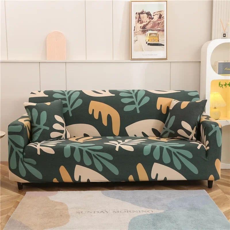 Housse de Canapé 3 Places Extensible Inspiration Nature Housse de Canapé 3 Places Extensible Inspiration Nature