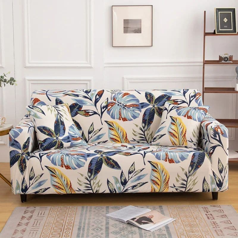 Housse De Canapé 2 Places Classique Style Tropical Chic Housse De Canapé 2 Places Classique Style Tropical Chic