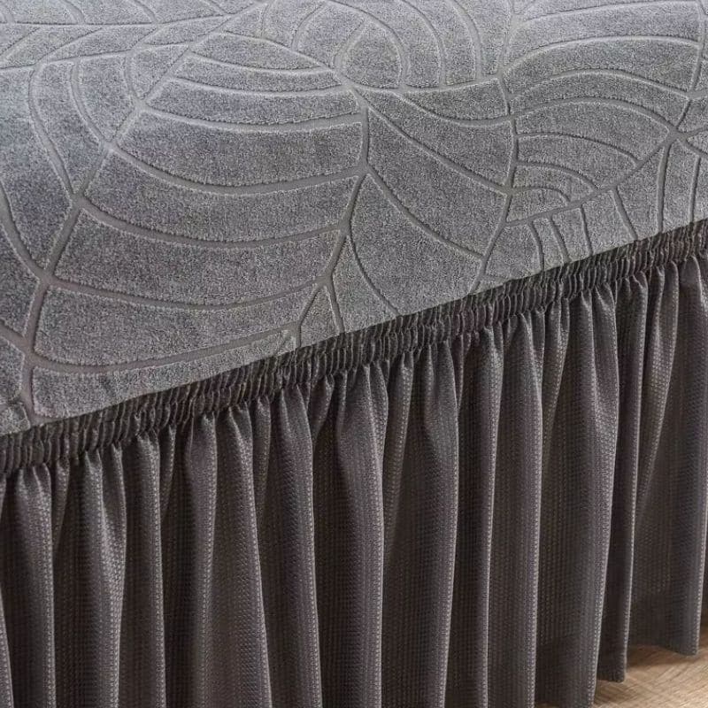 Housse De Canapé Déperlante Avec Jupe Élégante Et Imperméable Housse De Canapé Déperlante Avec Jupe Élégante Et Imperméable