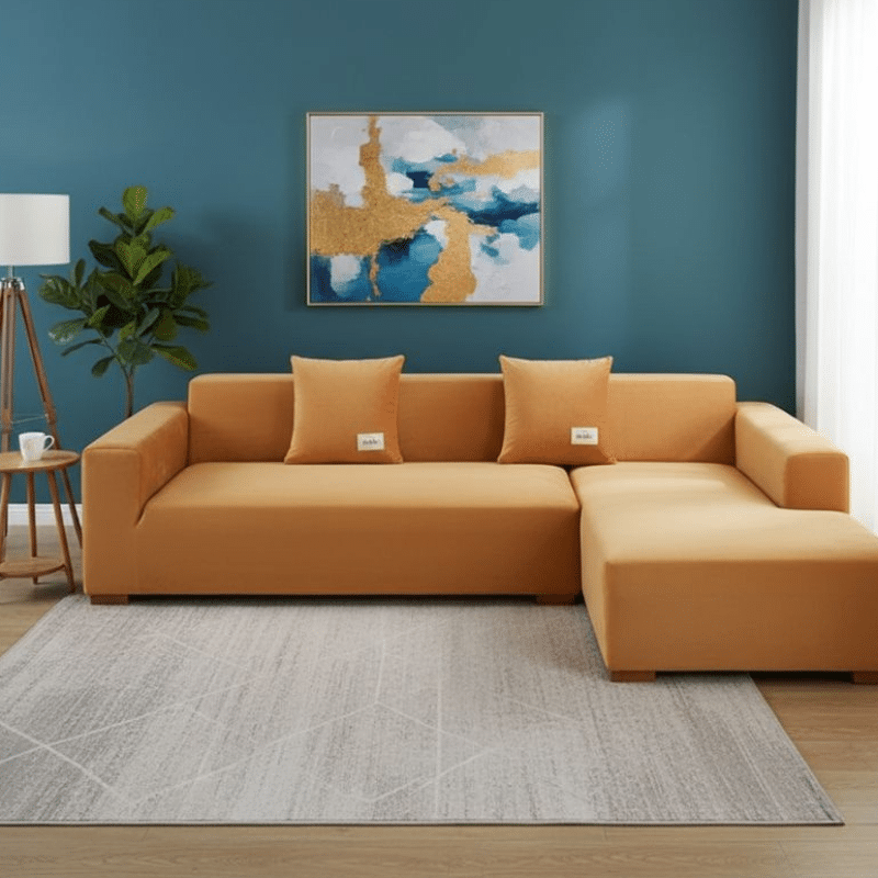 Design-sans-titre Housse De Canapé Angle Réversible Velours Épais Et Luxueux