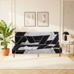 Housse De Canapé Convertible Et Extensible Design Luxueux Marbré