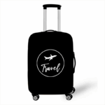 Housse de Valise Design Noir Chic