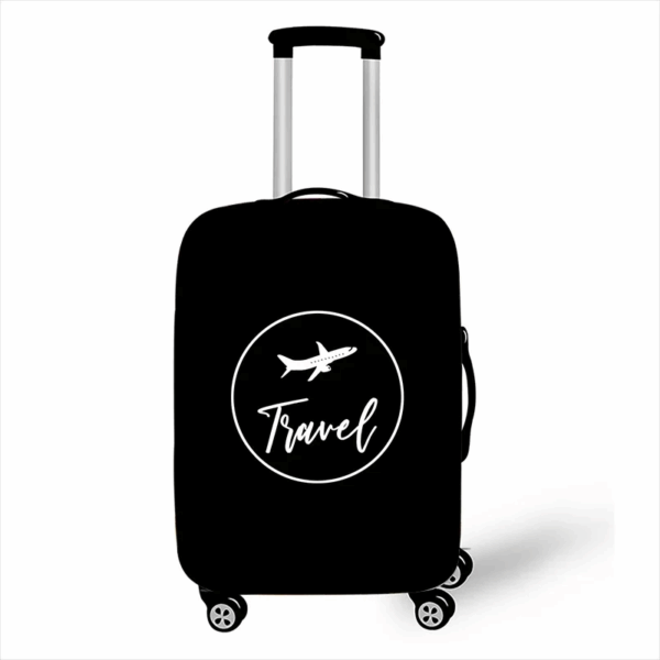Housse de Valise Design Noir Chic