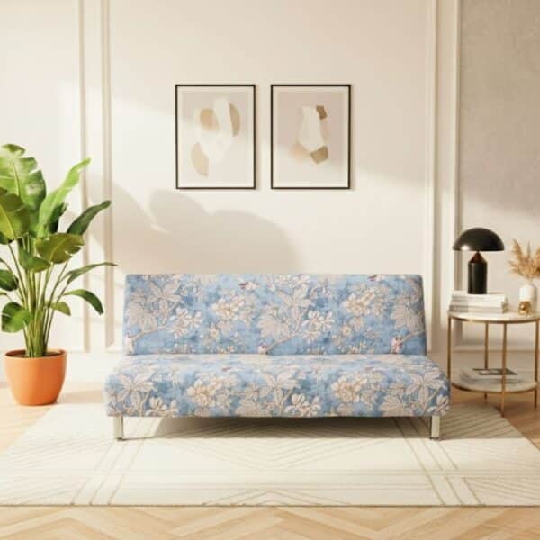 Housse De Canapé Convertible Style Vintage Floral