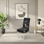 Housse De Chaise Évènementiel Pour Réception Thème Noël Nuit Étoilée