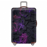 Housse de Valise Design Géométrique Luxueux