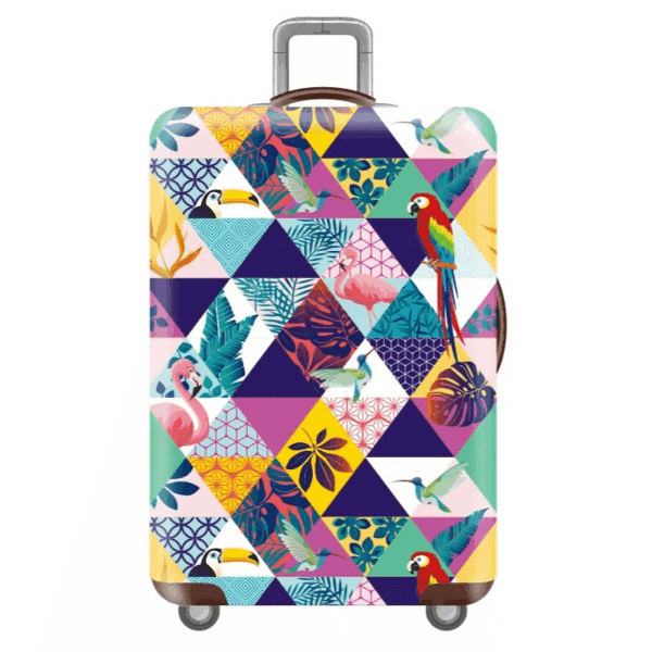 Housse de Valise Grande Taille d’Aventure Tropicale