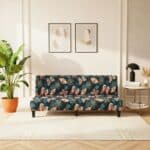 Housse De Canapé Convertible À Motif Papillon Coloré