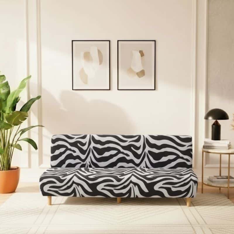 Housse De Canapé Convertible Style Zèbre Moderne Et Chic Housse De Canapé Convertible Style Zèbre Moderne Et Chic