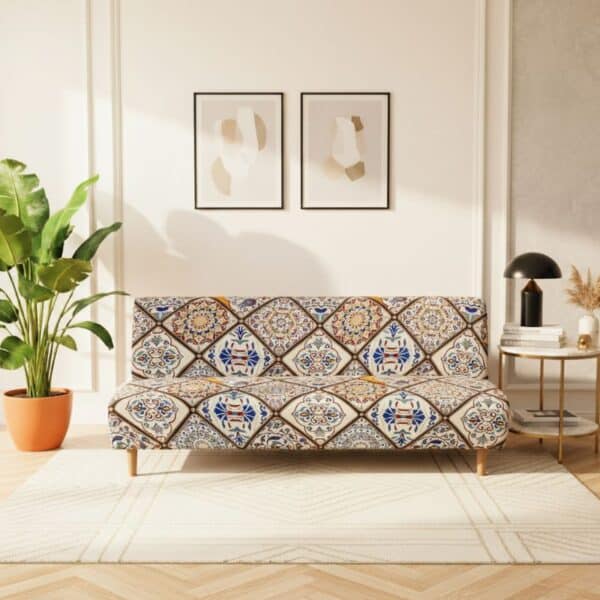 Housse De Canapé Convertible Et Extensible Style Bohème Chic