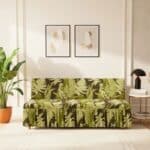 Housse De Canapé Déperlante Spécial Animal Avec Design Tropical