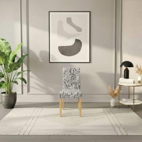 Housse De Chaise Évènementiel Pour Mariage Motif Floral