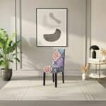 Housse De Chaise Évènementiel Pour Anniversaire Motif Méditerranéen Colorée
