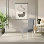 Housse De Chaise Extensible À Motif Pierre Chic