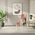 Housse De Chaise Extensible À Motif Géométrique Ethnique Chic