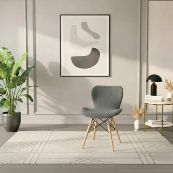 Housse De Chaise Déperlante Scandinave Pour Style Papillon