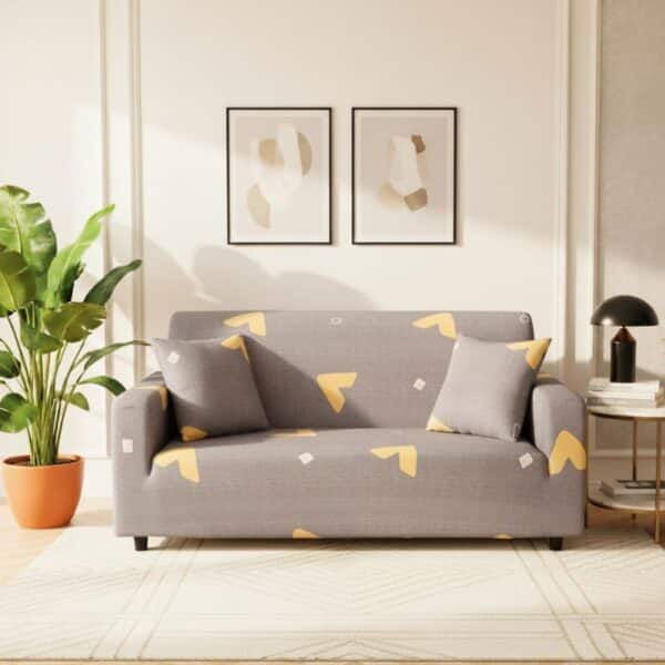 Housse De Canapé 2 Places Classique Style Contemporain
