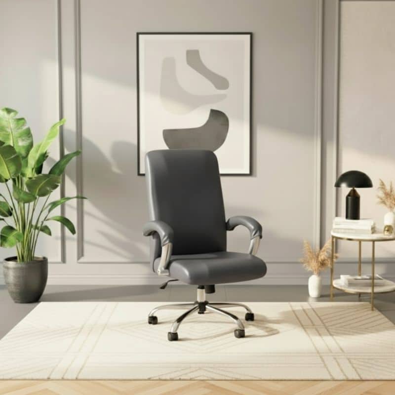 Housse De Chaise Déperlante En Cuir PU Extensible Pour Fauteuil De Bureau Housse De Chaise Déperlante En Cuir PU Extensible Pour Fauteuil De Bureau