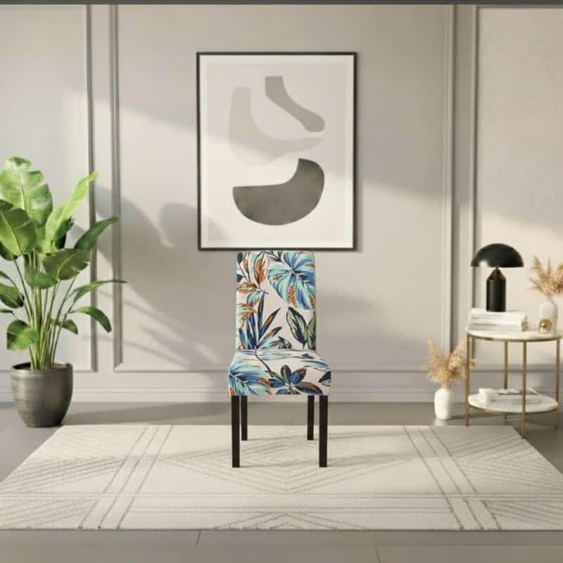 Housse De Chaise Haut Dossier Motif Exotique Housse De Chaise Haut Dossier Motif Exotique