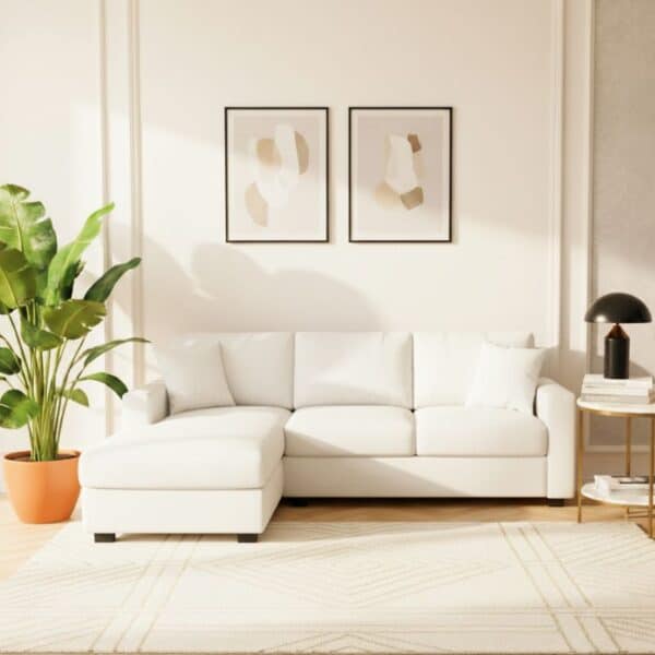 Housse de Canapé Angle Extensible en Tissu Élastique