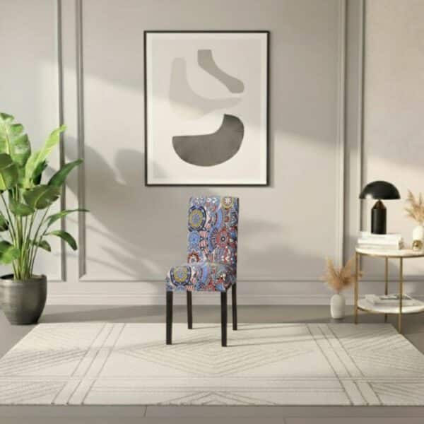 Housse De Chaise Évènementiel Pour Anniversaire Mandala Abstrait Vive