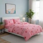 Housse de Couette Style Fraise Gourmande