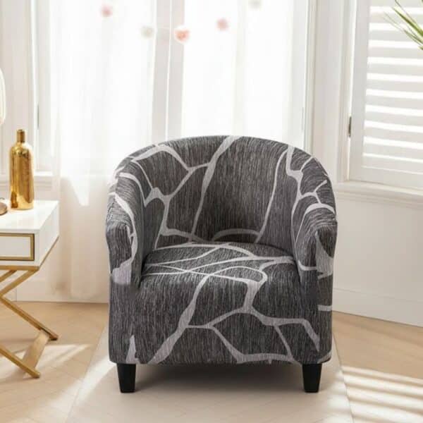 Housse de Fauteuil Club Style Contemporain Texturé