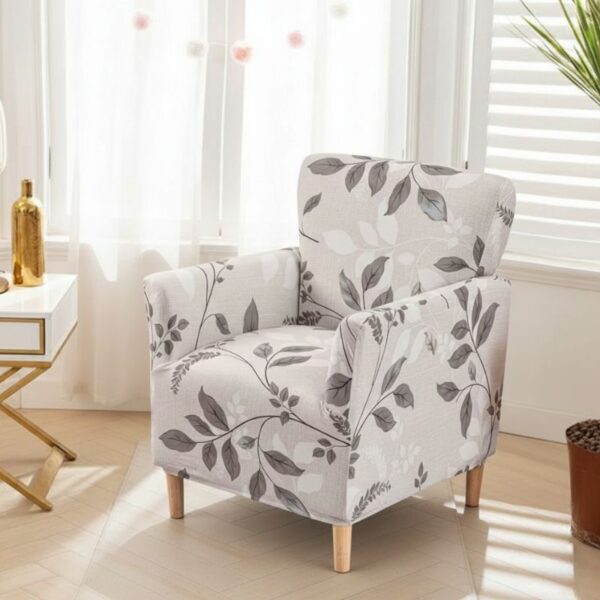 Housse de Fauteuil Bergère Style Botanique