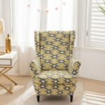 Housse de Fauteuil À Motif Scandinave Moderne