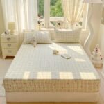 Drap-housse Style À Carreaux Doux