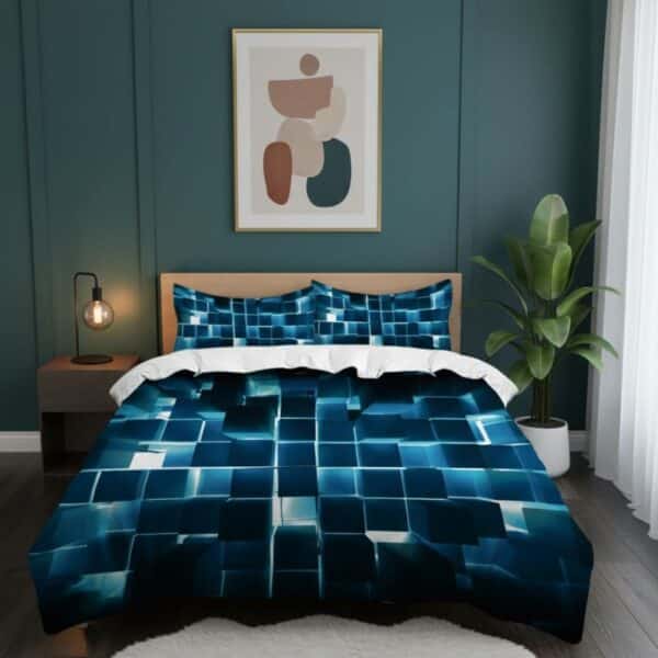 Housse de Couette Style Impérial 3 Pièces