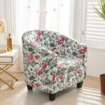 Housse De Fauteuil Extensible À Fleurs Chic Et Raffinée