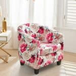 Housse De Fauteuil à Motif Floral Coloré