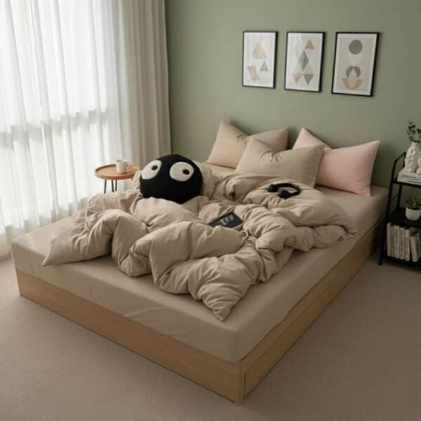 Housse de Couette Style Moderne Décontracté