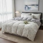 Housse de Couette Style Bohème À Motif Feuillage