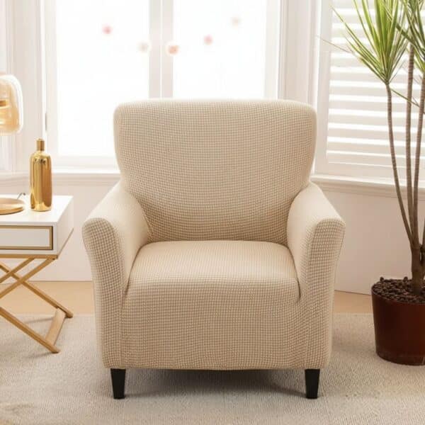 Housse de Fauteuil Déperlante Extensible et Confort
