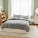 Drap-housse Style Fourrure Douillette