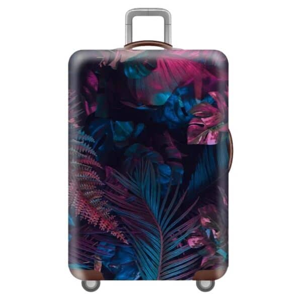 Housse de Valise Grande Taille Forêt Tropicale de Nuit