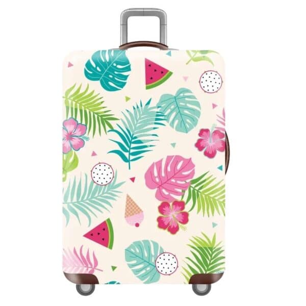 Housse de Valise Grande Taille d’Été Exotique