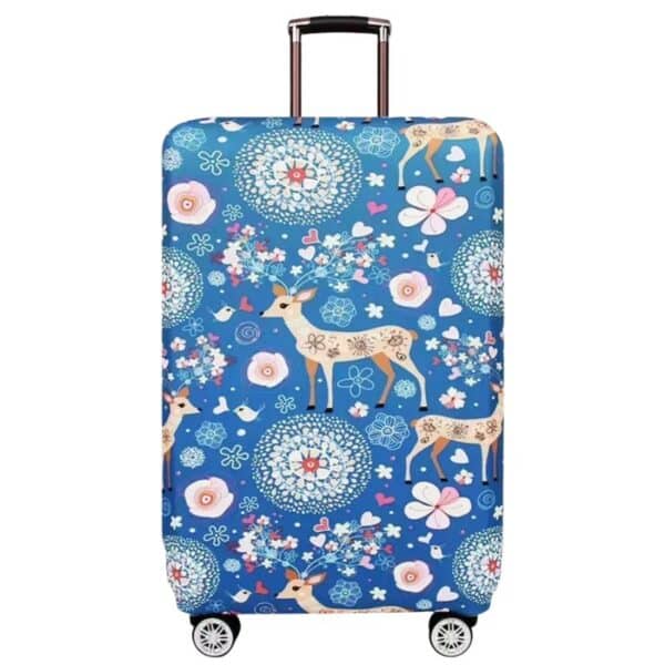 Housse de Valise Design Cerf Enchanté