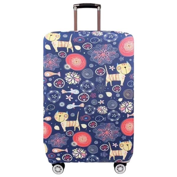 Housse de Valise Design Safari Graphique