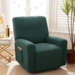 Housse De Fauteuil Extensible Uni Élégant