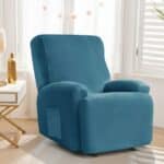 Housse De Fauteuil Relax En Velours Épais Style Chic Et Contemporain