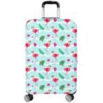 Housse de Valise Design Flamants Roses